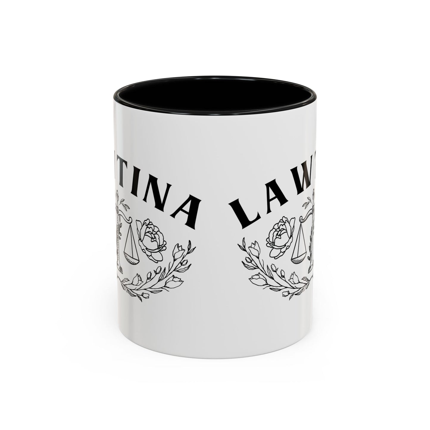 Lawtina Mug - Latina Lawyer Gift, Abogada Latina Coffee Cup, Law Student Gift, Mujer Power, Latino Heritage