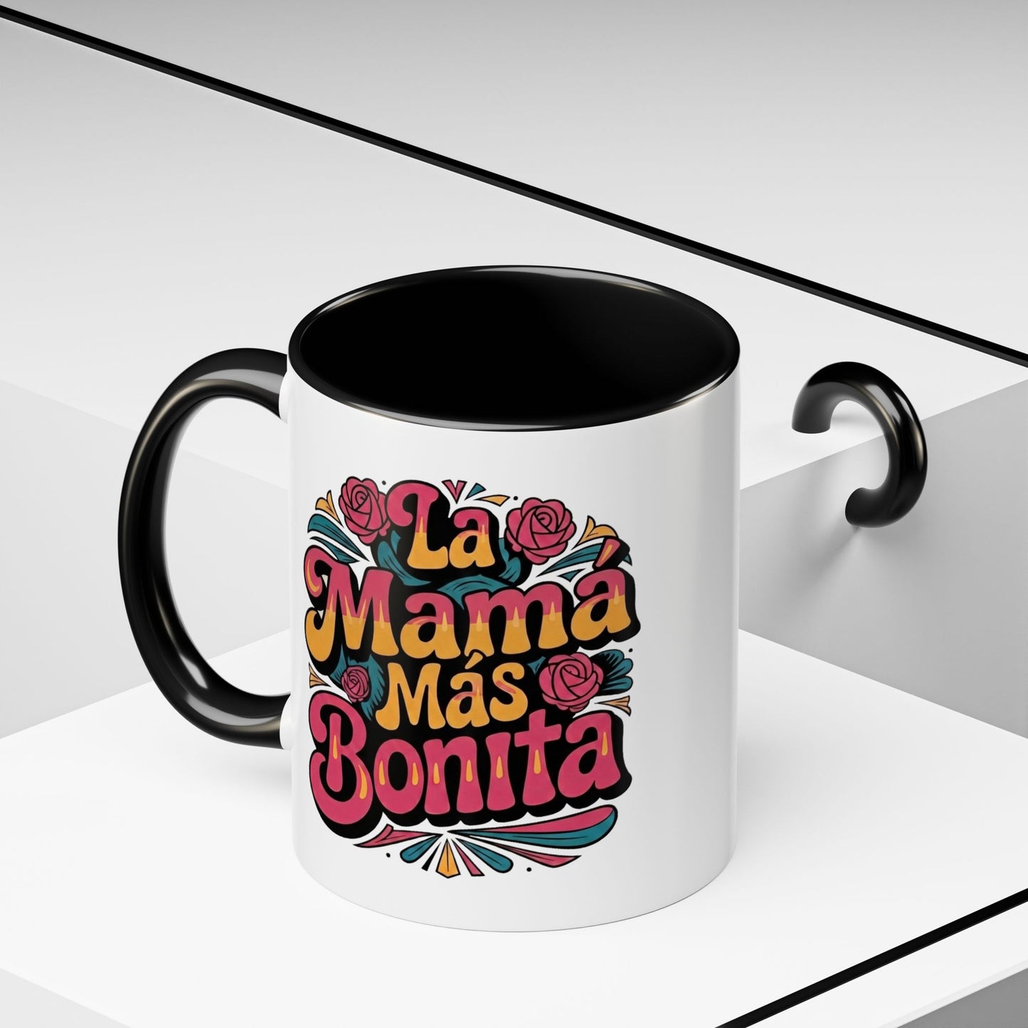 La Mama Mas Bonita Mug, Mama Gift, Latina Mom Coffee Mug, Mom Birthday Gift, Mother's Day Mug