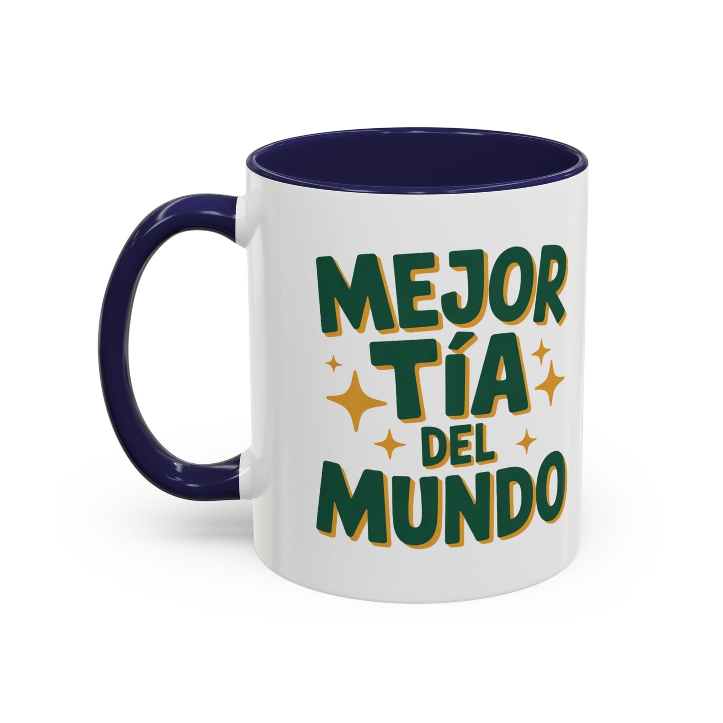 Mejor Tia Del Mundo Mug - Best Tía Ever Coffee Cup Gift for Hispanic Aunt - Tía Querida - Latino Family Gift - Proud Tía Bonita