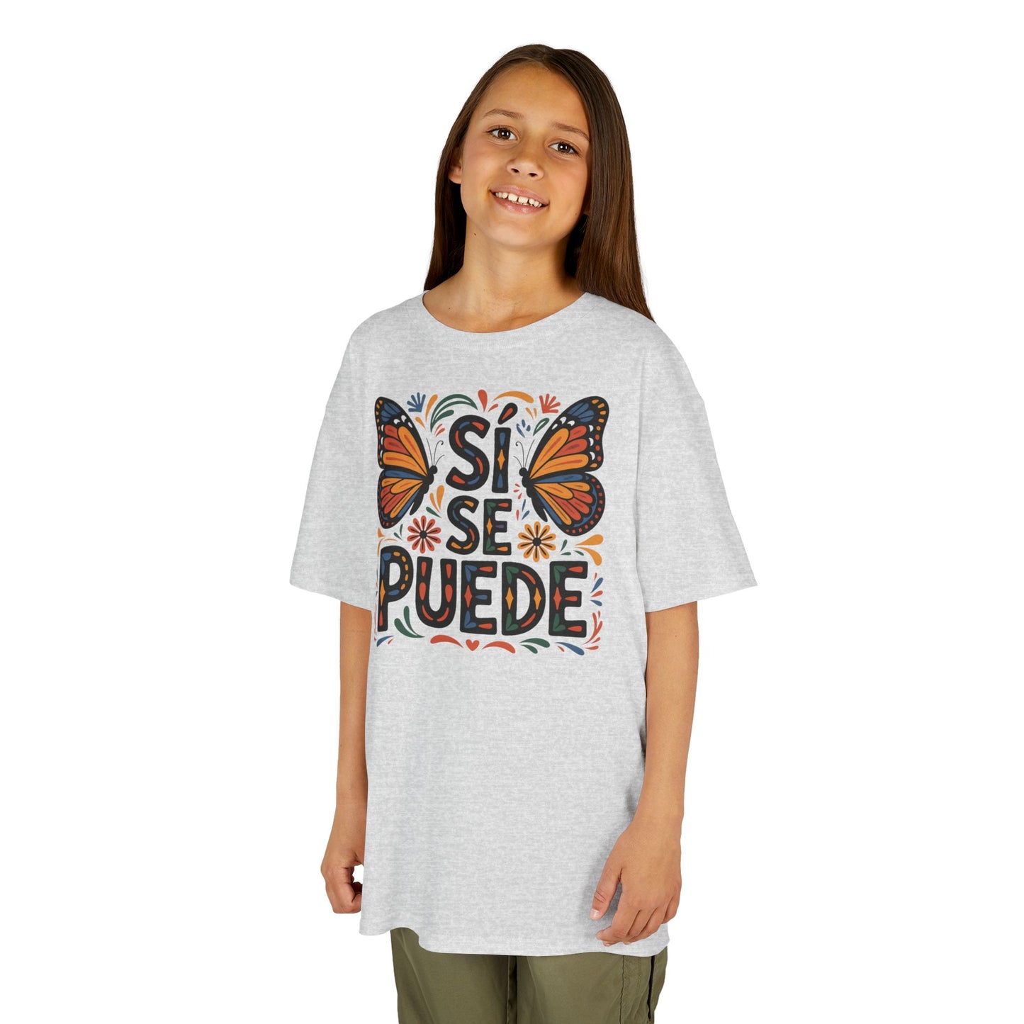 Civil Rights Kids Shirt | Latina Empowerment Kids Tshirt | Latina Gift | Si Se Puede Art Latina Pride Shirt