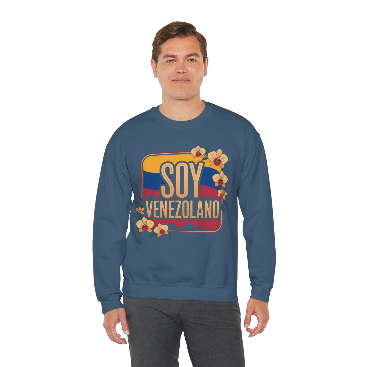 Venezuela Sweatshirt - Venezuelan Heritage Pride Sudadera - VZLA Flag Gift - Orgullo Venezolano Clothing