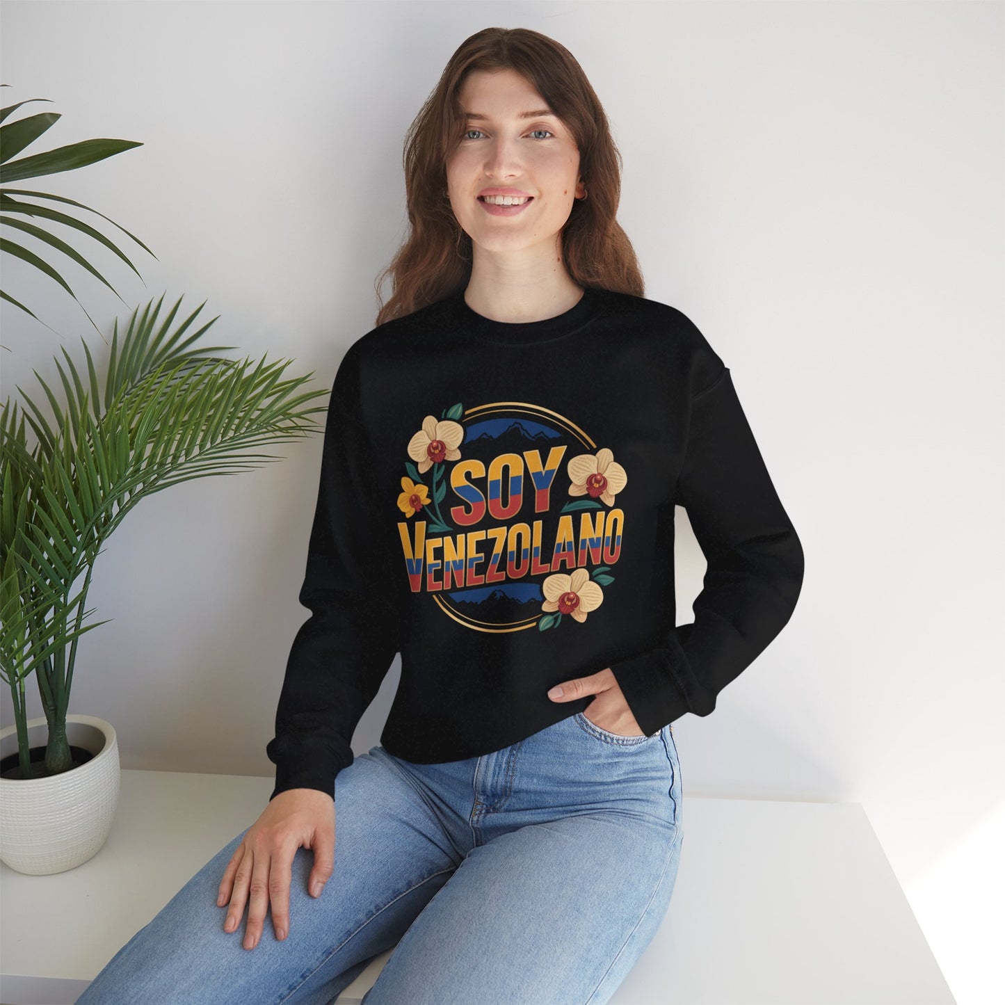 Venezuela Sweatshirt - Venezuelan Pride Sudadera - Venezuela Gift - Hispanic Heritage - Orgullo Venezolano - Venezuela Amor