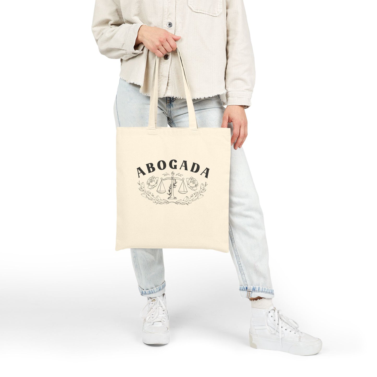 Abogada Bag - Latina Lawyer Gift - Mujer Fuerte Professional Tote - Boss Lady Bolsa - Empowered Latina Attorney