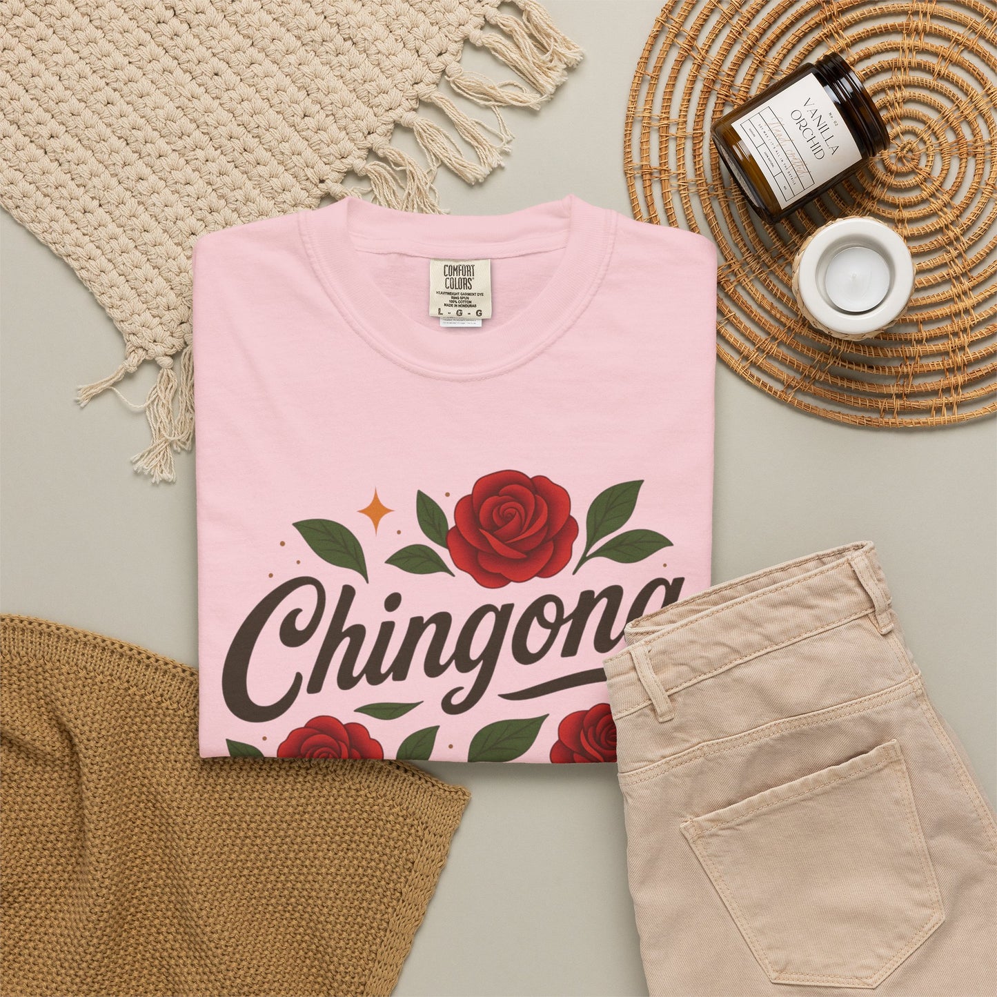 Chingona Shirt | Soy Chingona T-Shirt | Latina Empowerment | Mexican Pride Tee | Comfort Colors Tee | Latina Gift