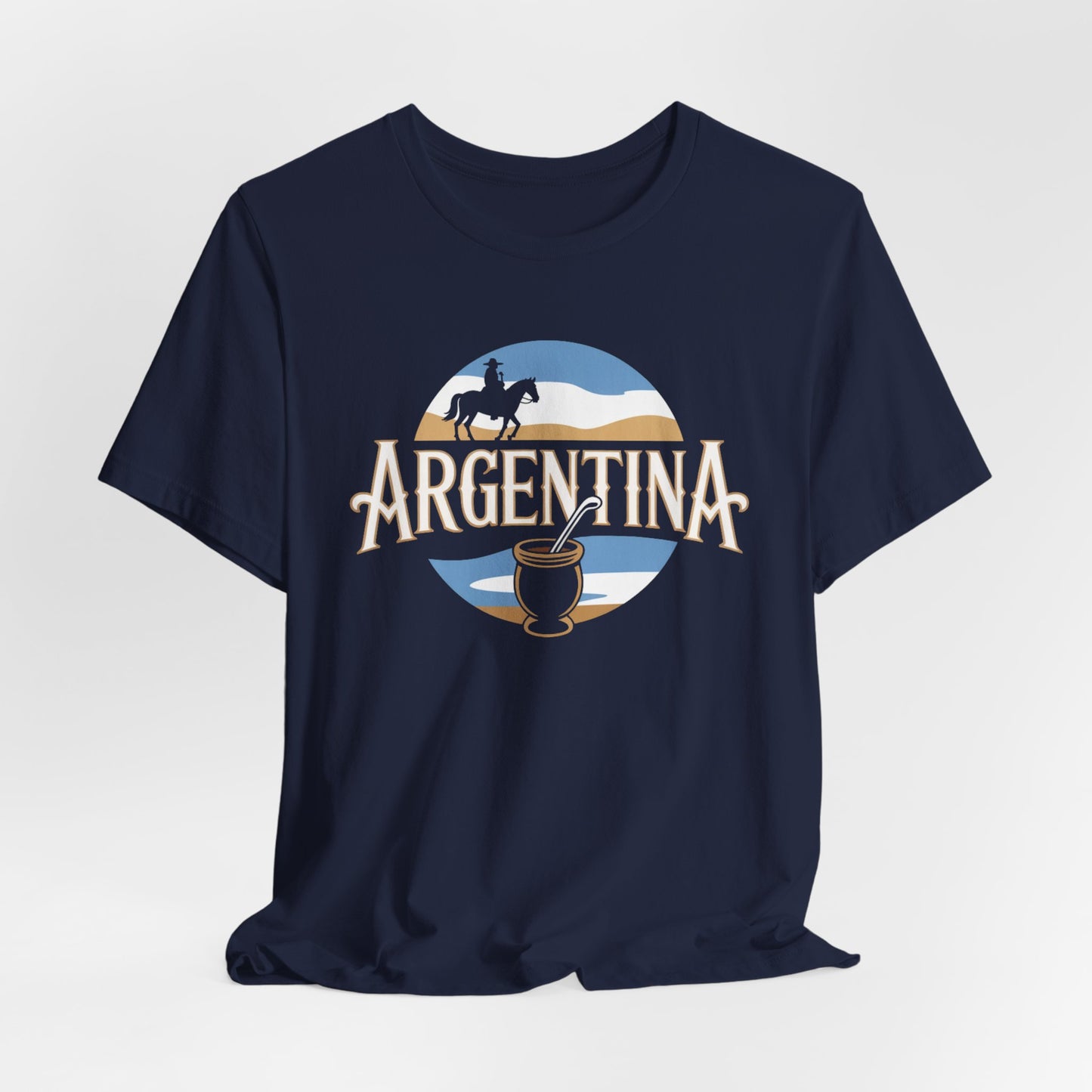 Argentina T-Shirt - Orgullo Argentino Tee - Argentine Flag Gift - Buenos Aires Hispanic Pride Shirt - South American Tango Culture