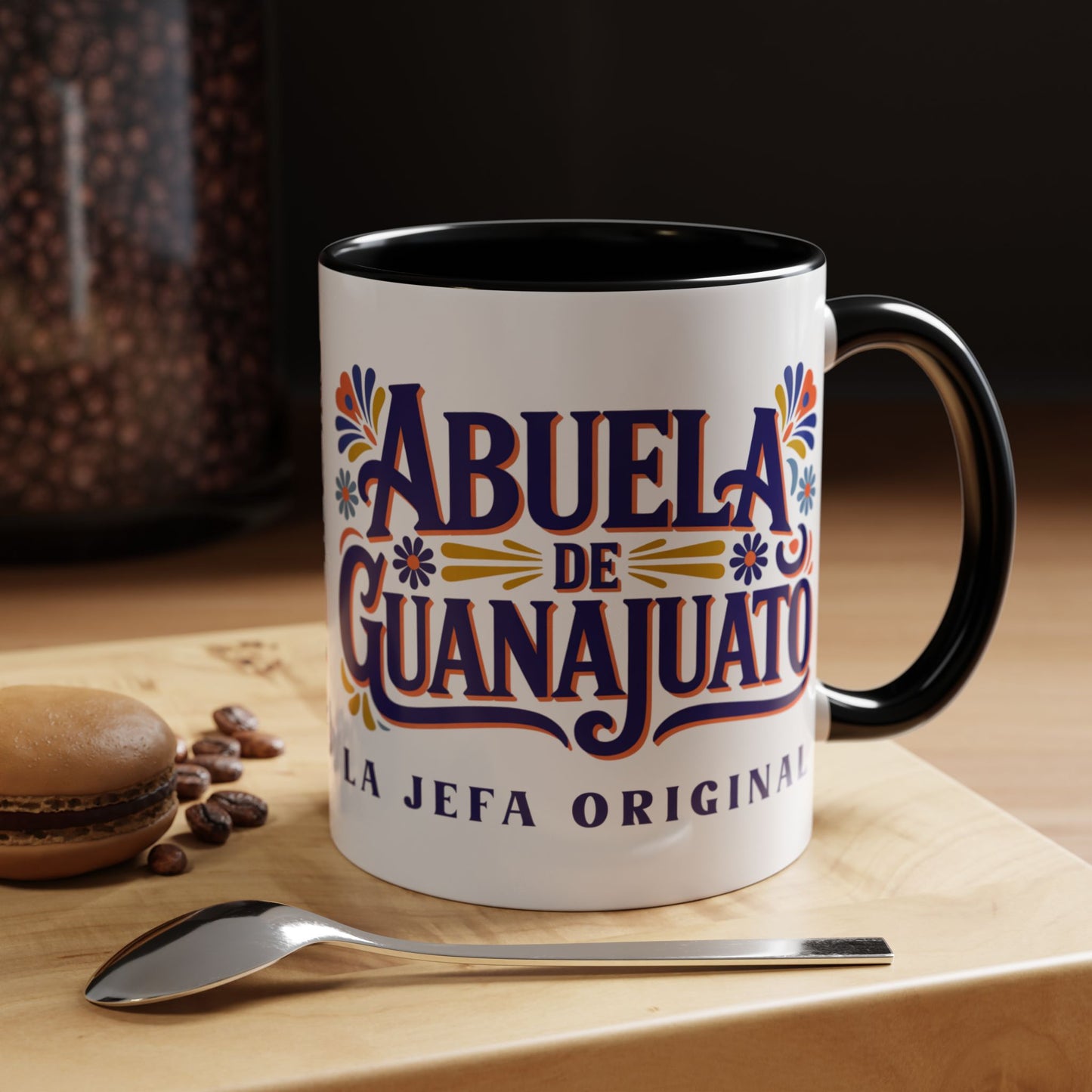 Abuela de Guanajuato - Latino Grandma Coffee Cup Gift - Hispanic Family Mug - Abuela Love - Spanish Nana Gift