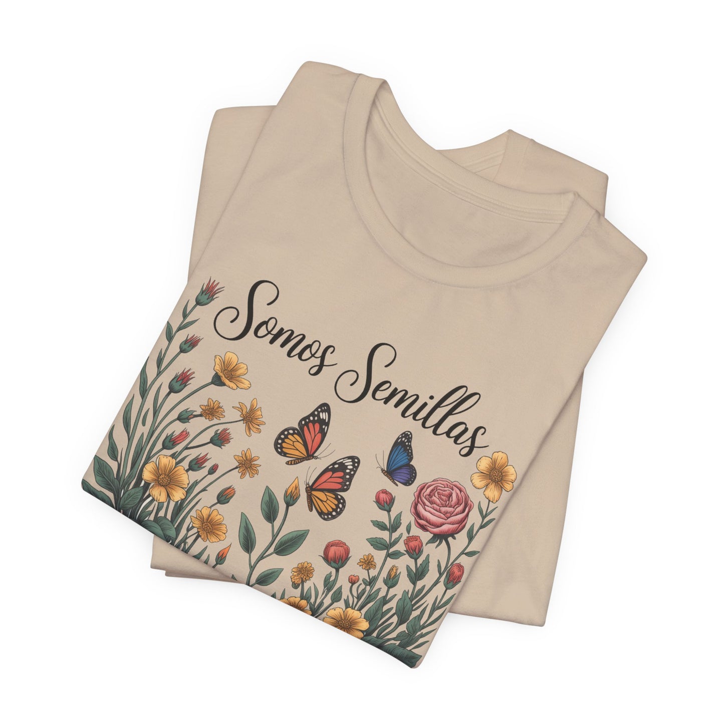 Somos Semillas T-Shirt - Latino Heritage Tee - Hispanic Pride Shirt - Latina Power Gift - Cultural Latinx Apparel