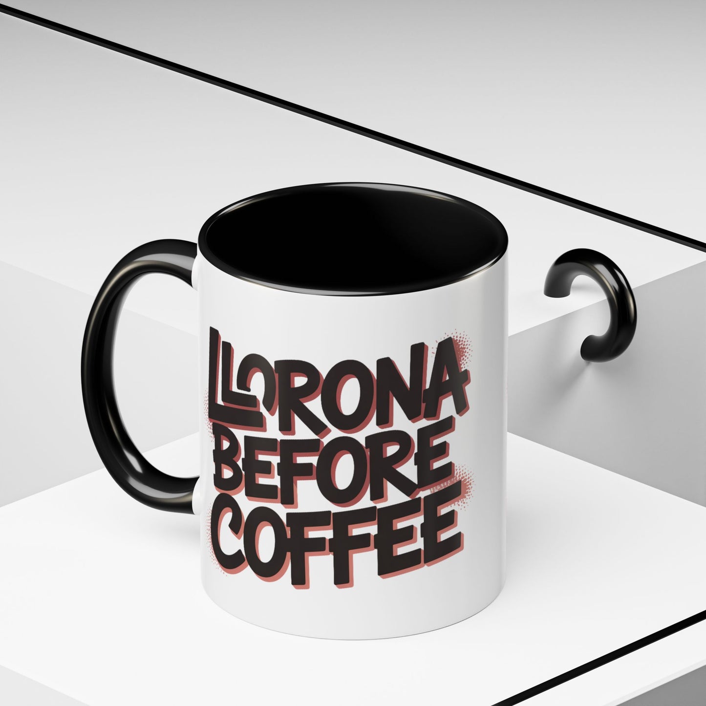 Llorona Before Coffee Mug - Latino Culture Humor Gift - Mexican Folklore Coffee Cup - Hispanic Morning Mood - Latina Gift