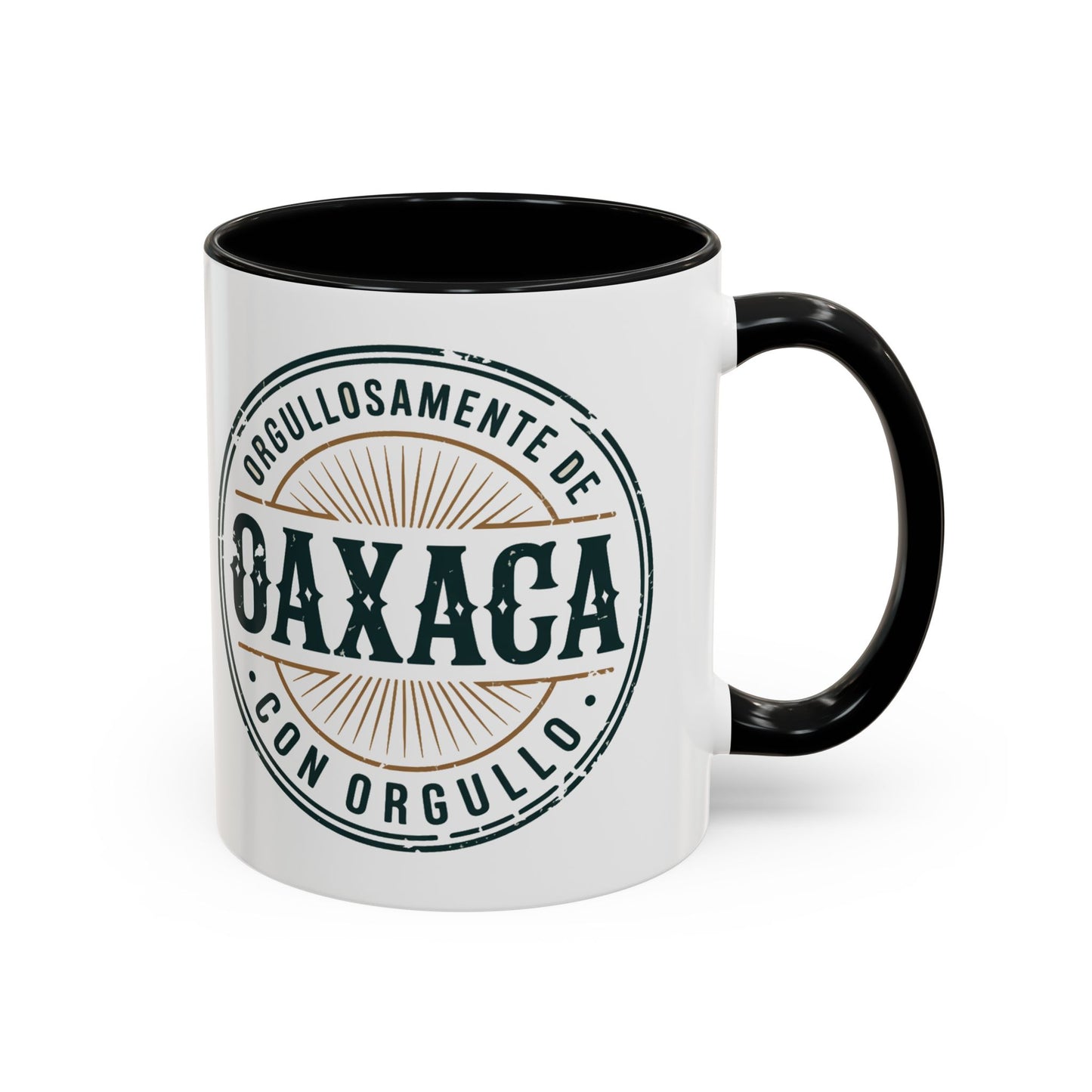 Oaxaca Mug - Mexican Heritage Coffee Cup, Oaxaqueño Pride Gift, Zapotec Culture Souvenir, Mexico Memento