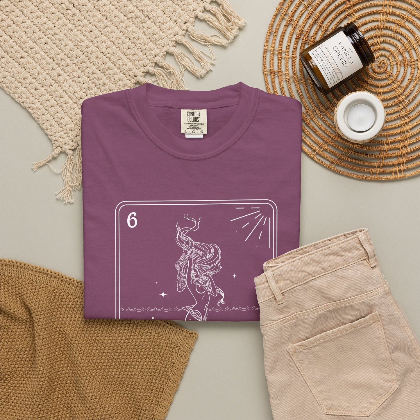 La Sirena Loteria Shirt | Comfort Colors , Strong Woman Latina Empowerment , Feminist Shirt, Gift for Her , Mexican Shirt , Latina Shirt