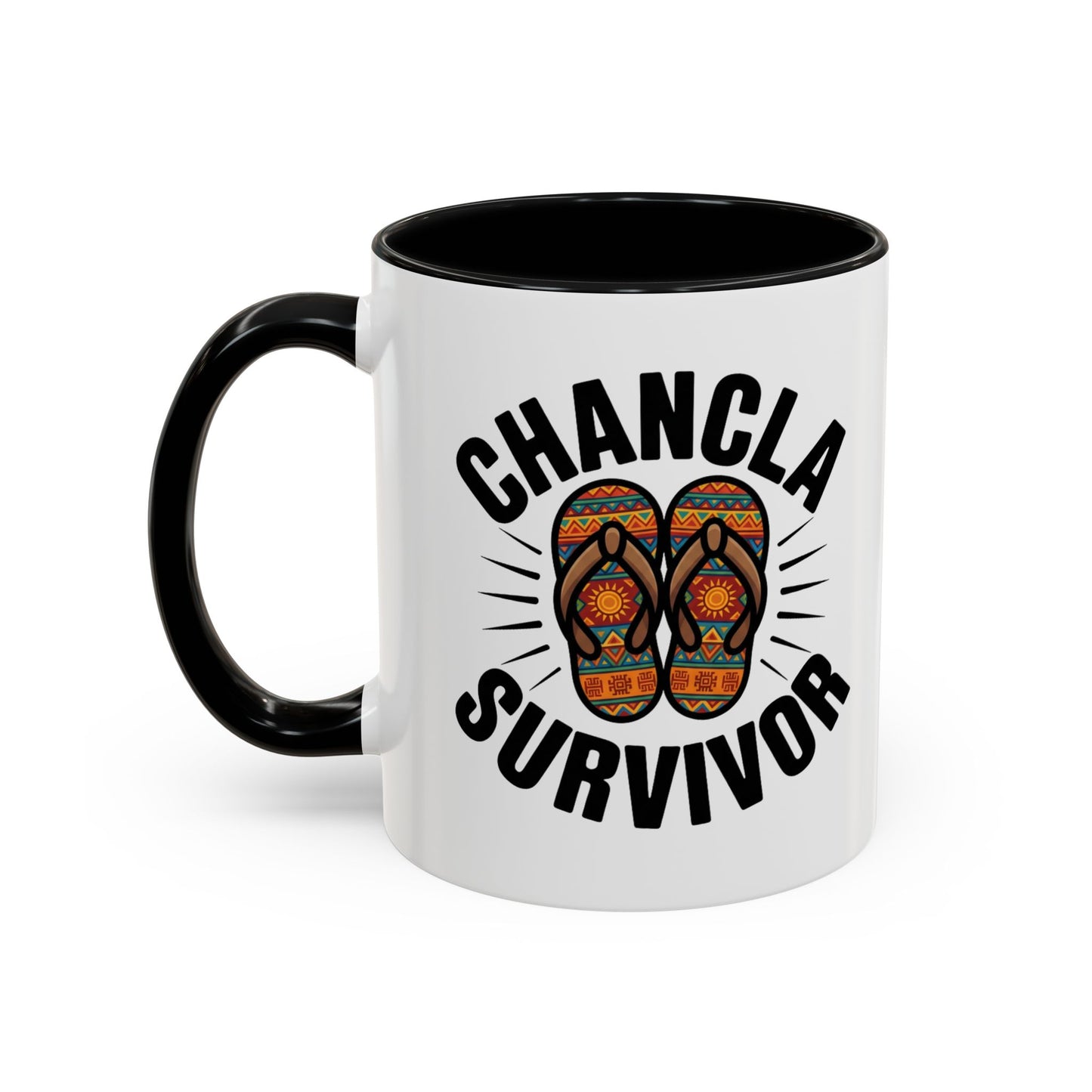Chancla Mug - Funny Latino Gift for Abuela Mama - Hispanic Comedy Coffee Cup - Mexican Humor Mug - Spanish Culture Gift