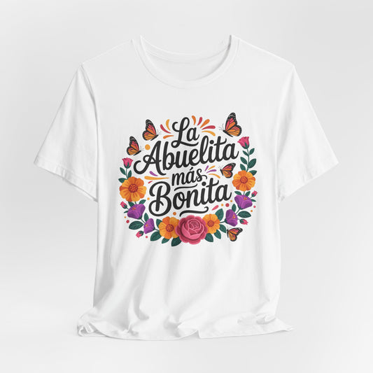 La Abuelita Mas Bonita Shirt, Abuelita Gift, Latina Grandmother Gift,  Abuela Birthday Gift, Mother's Day Abuela
