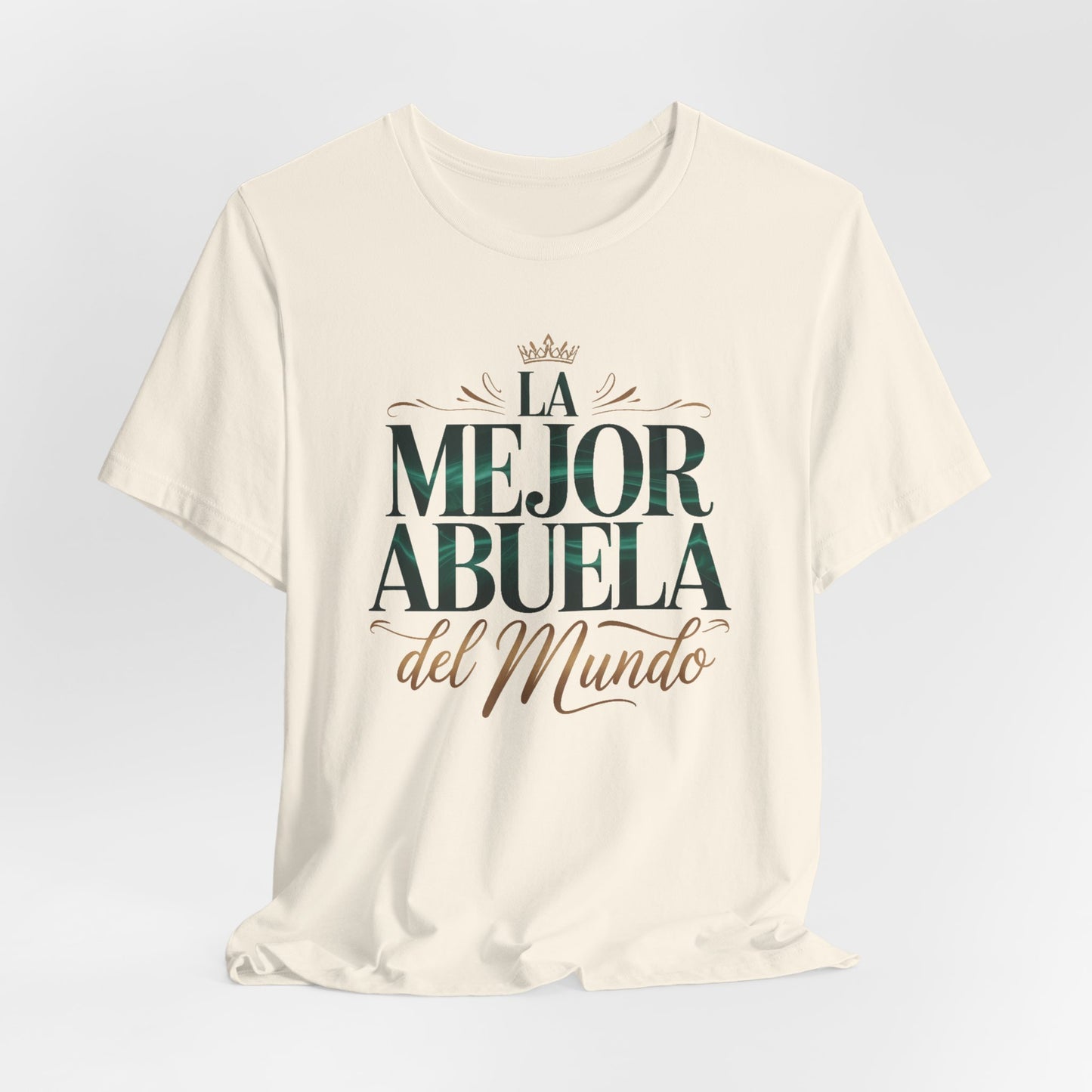 Mejor Abuela T-Shirt - Latino Family Gift - Hispanic Grandma Tee - Abuela Shirt - Spanish Family Love Tee