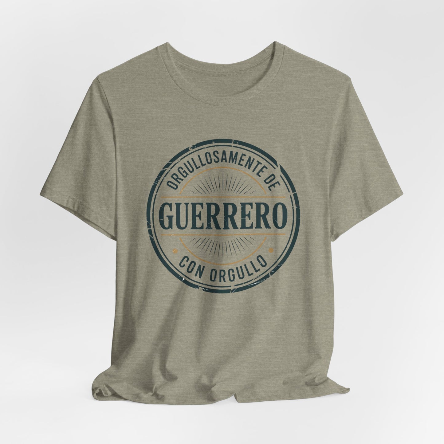 Guerrero T-Shirt - Mexican Heritage Pride Tee - Estado Guerrero Mexico Shirt - Orgullo Mexicano Gift