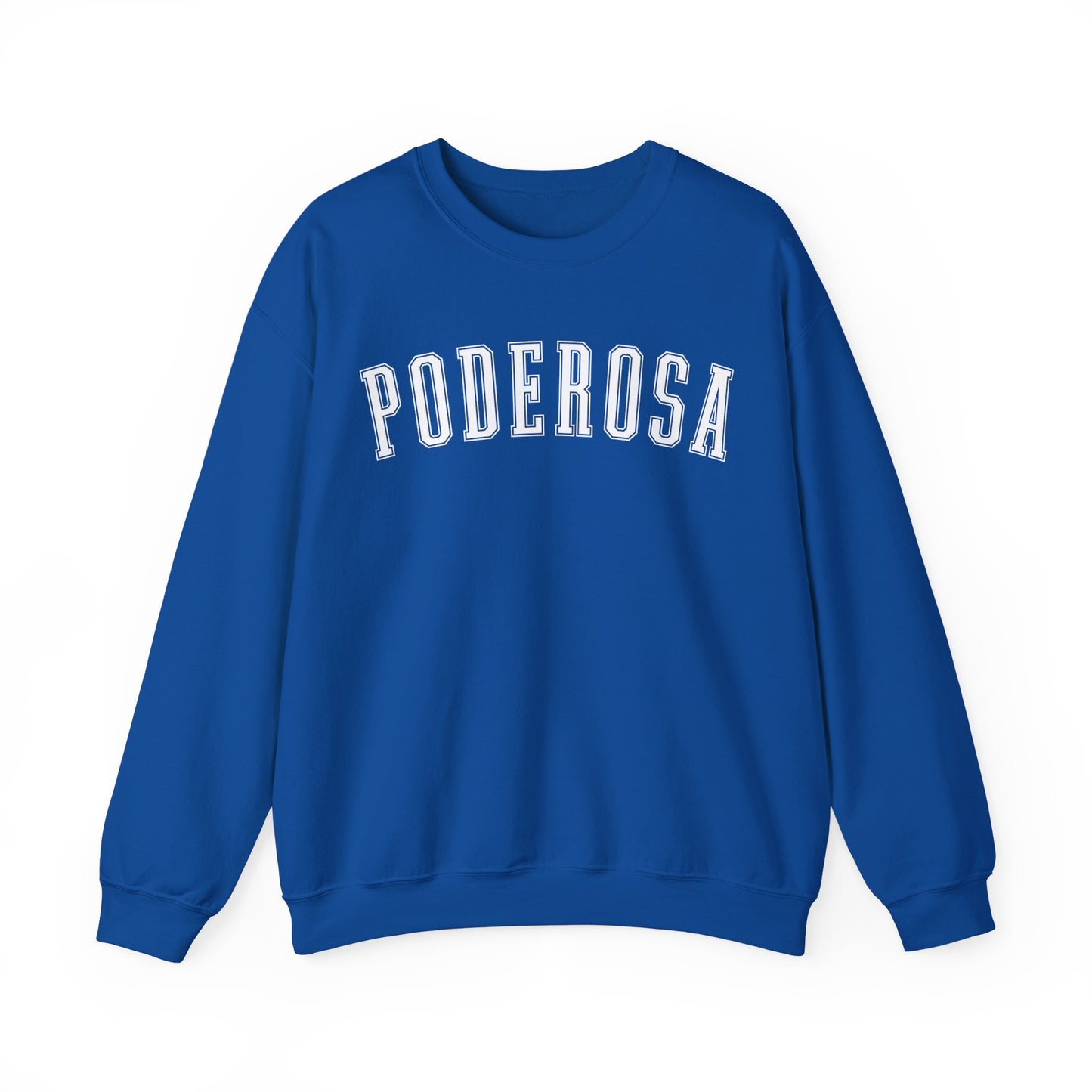 Poderosa Divina Sweater Latina College Crewneck Powerful Divine Spanish Phrase Mexican Sweatshirt Chicana Gift Hispanic Empowerment