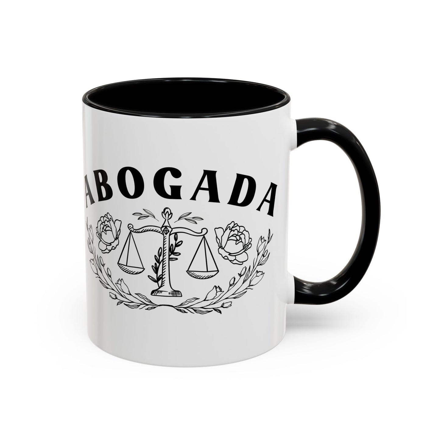 Abogada Mug - Latina Lawyer Gift, Mujer Profesional Coffee Cup, Hispanic Attorney Present, Derecho Regalo