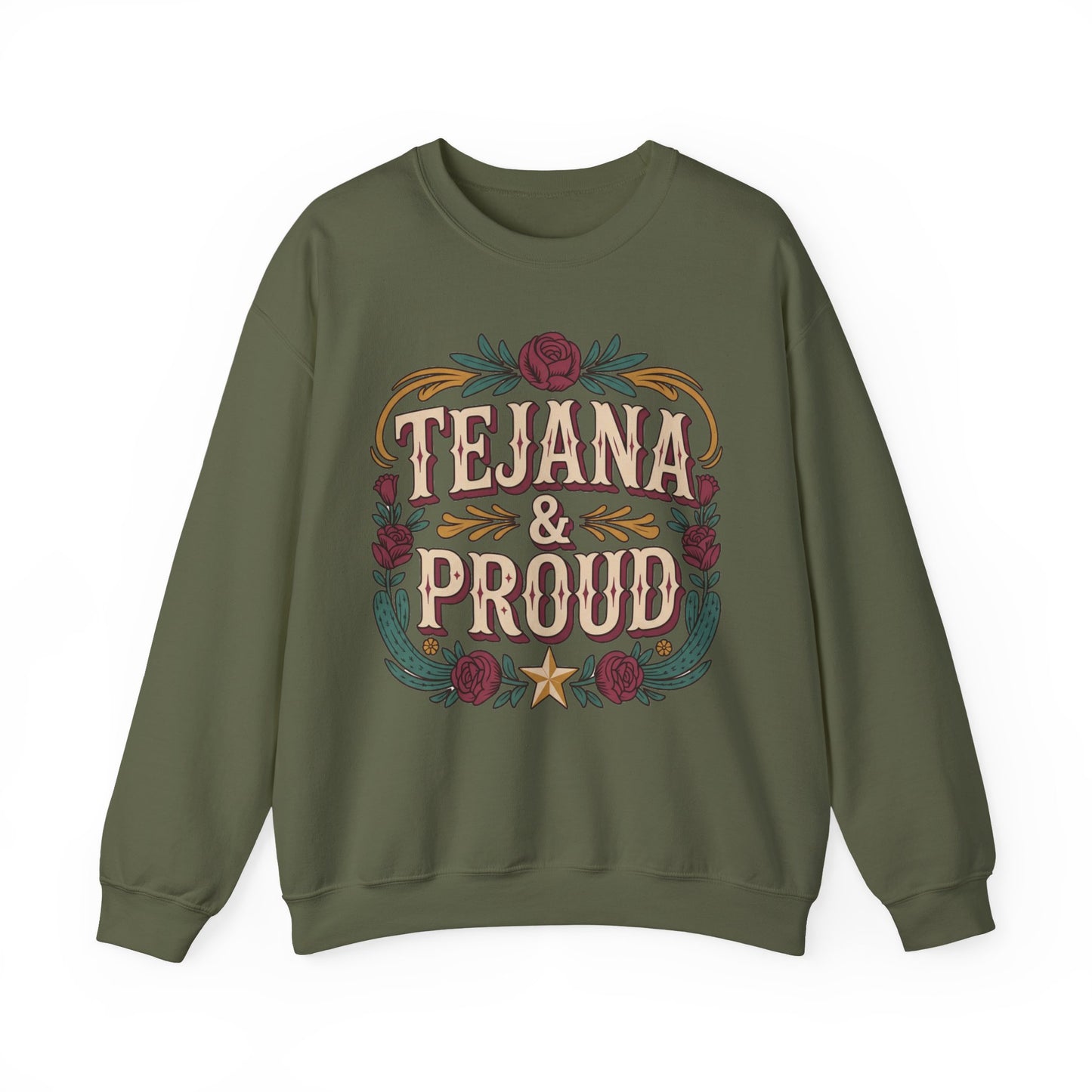 Tejana Sweatshirt | Texas Latina Pride Gift | Hispanic Heritage Hoodie | Tejana Mujer Regalo | South Texas Girl