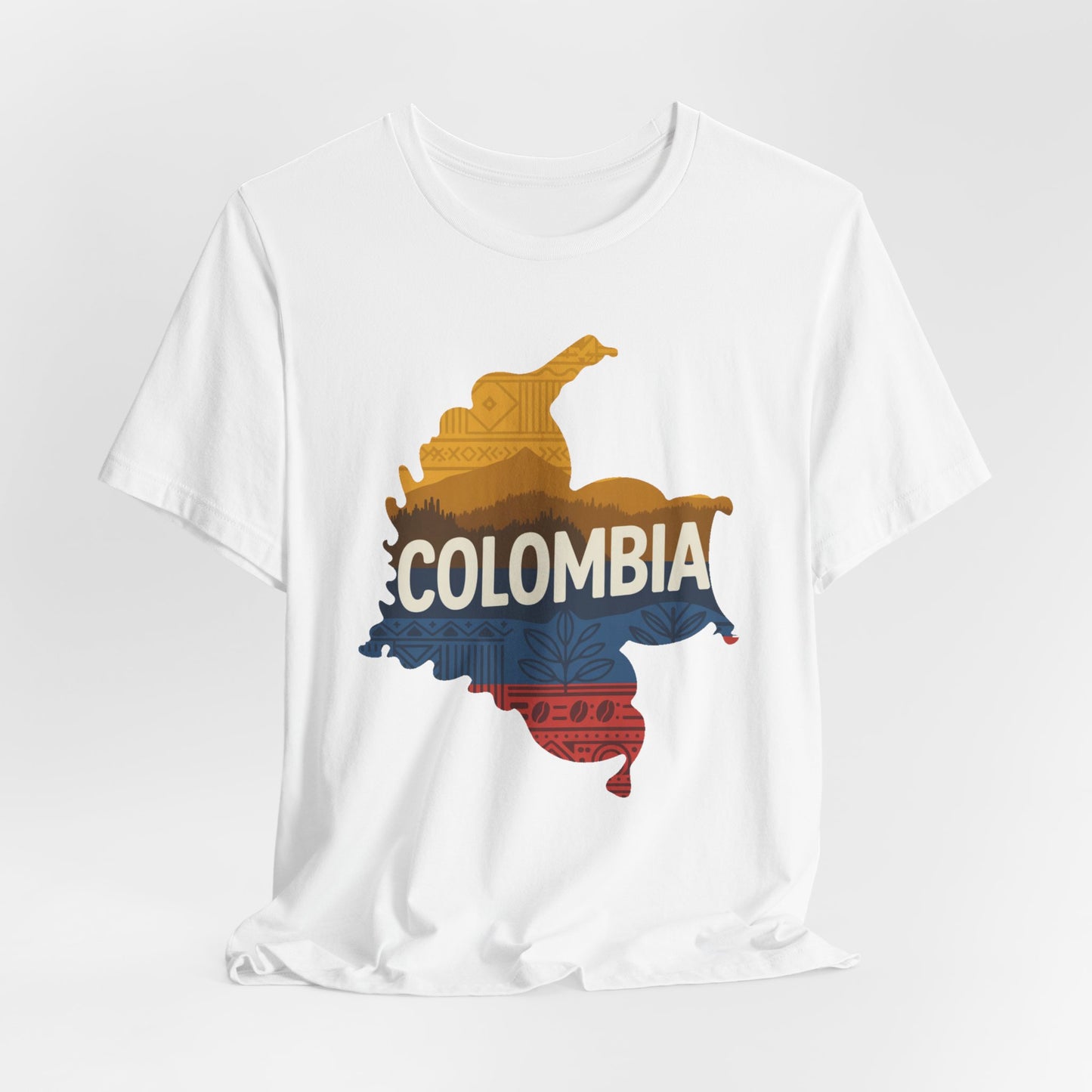 Colombia T-Shirt - Colombian Pride Tee - Orgullo Colombiano Shirt - Hispanic Heritage Gift - Colombia Amor