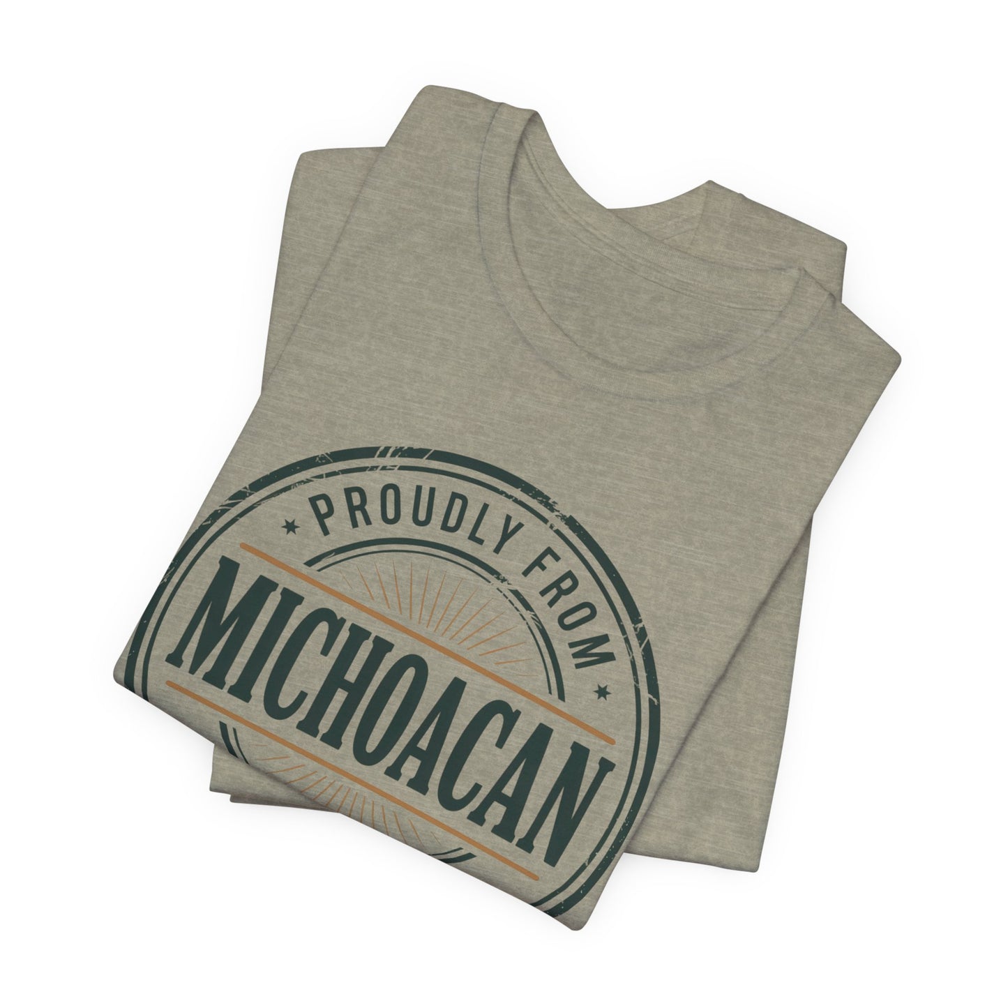 Michoacán T-Shirt - Mexican State Pride Tee - Michoacano Heritage Gift - Orgullo Mexicano Shirt - Mexico Regional Wear
