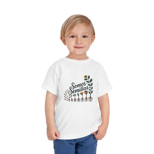 Somos Semillas Toddler T-Shirt Kids clothes — Latino Heritage Tee