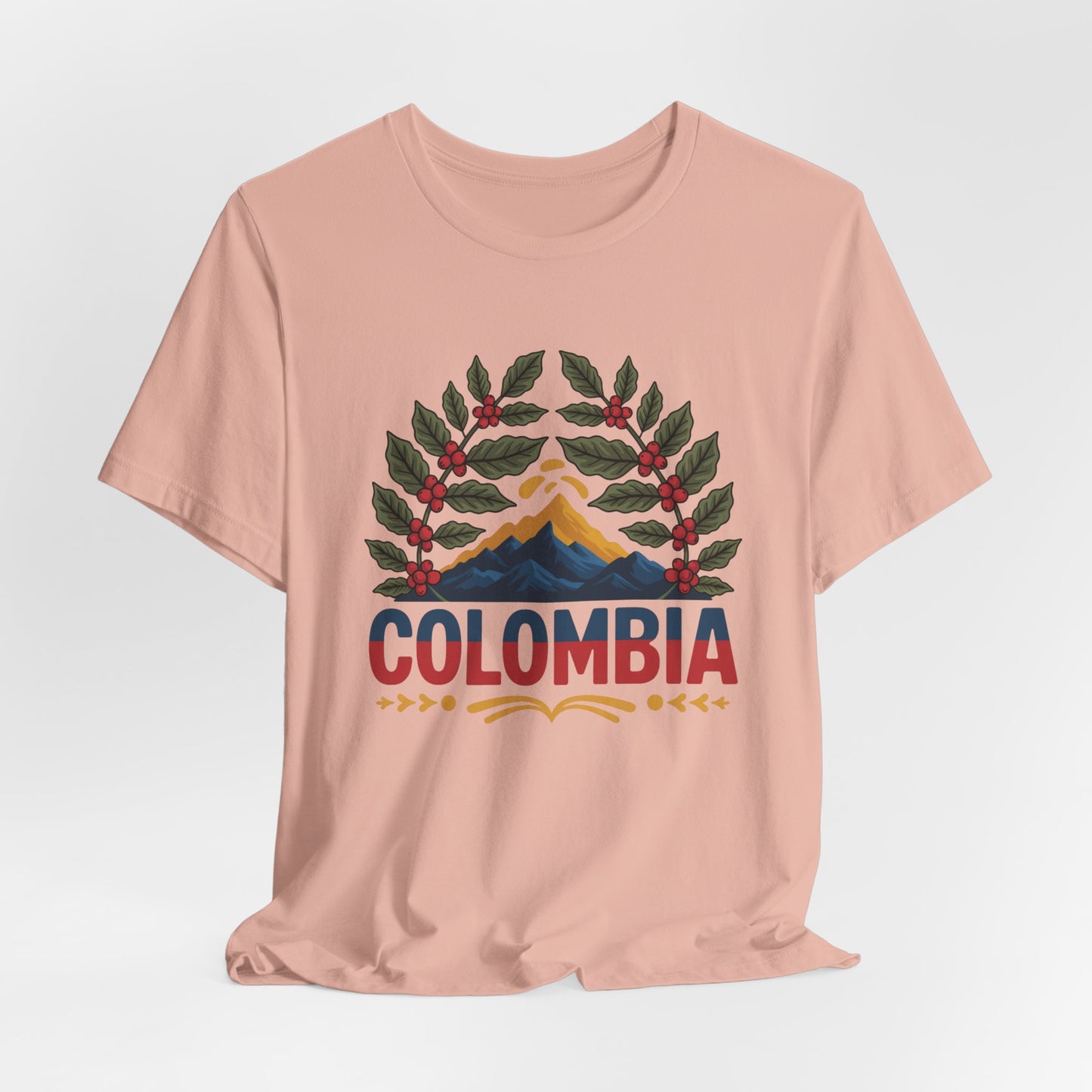 Colombia T-Shirt - Soy Colombiano Pride Tee, Colombian Heritage Gift, Orgullo Colombiano Shirt for Men Women