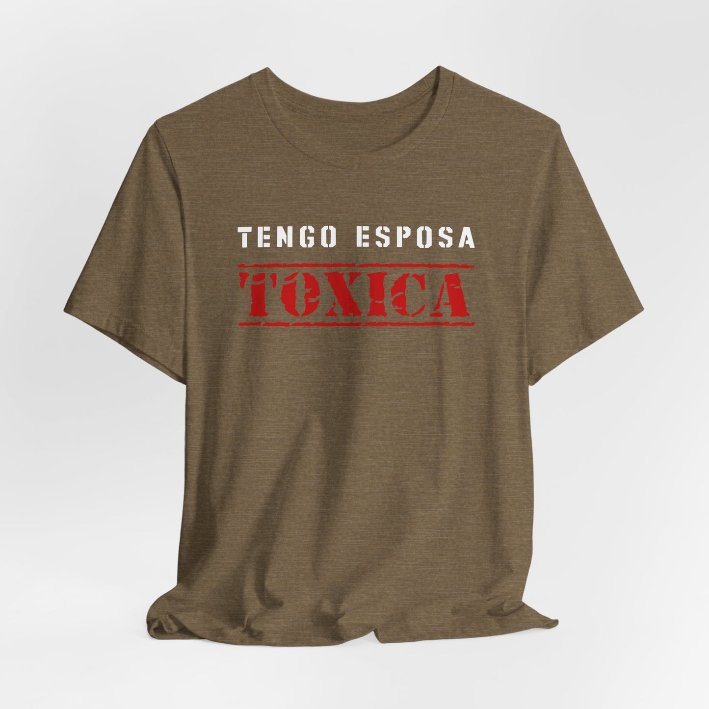 Tengo Esposa Toxica Shirt | Husband Tee | Regalos para Esposo | Camiseta para Hombre