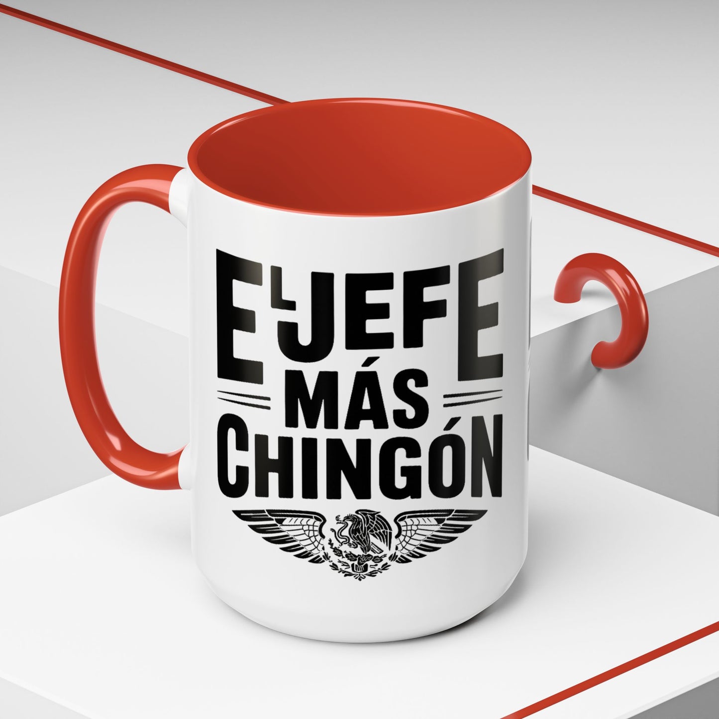 El Jefe Mas Chingon Mug - Latino Boss Coffee Cup | Spanish Boss Gift | Hispanic Pride Mug | Jefe Regalo