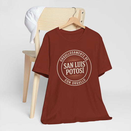 San Luis Potosí T-Shirt - Potosino Orgullo Tee - Mexico Pride Shirt - SLP Hometown Gift - Latino Heritage