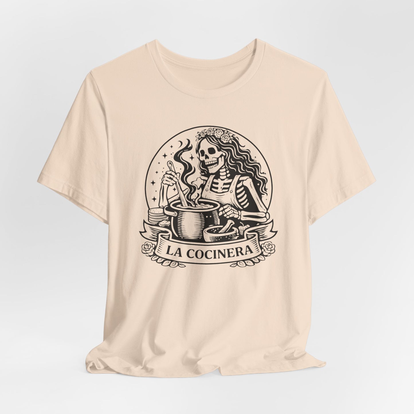 La Cocinera T-Shirt - Chef Latina Tee - Latino Heritage Gift - Hispanic Cook Shirt - Cocina Queen - Cooking Mama Gift