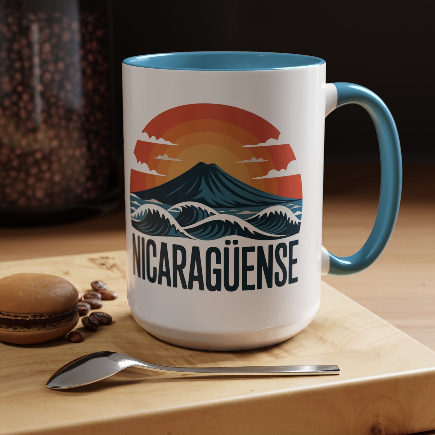 Nicaraguense Mug - Nica Pride Coffee Cup | Central American Heritage Gift | Latino Hispanic Souvenir from Managua