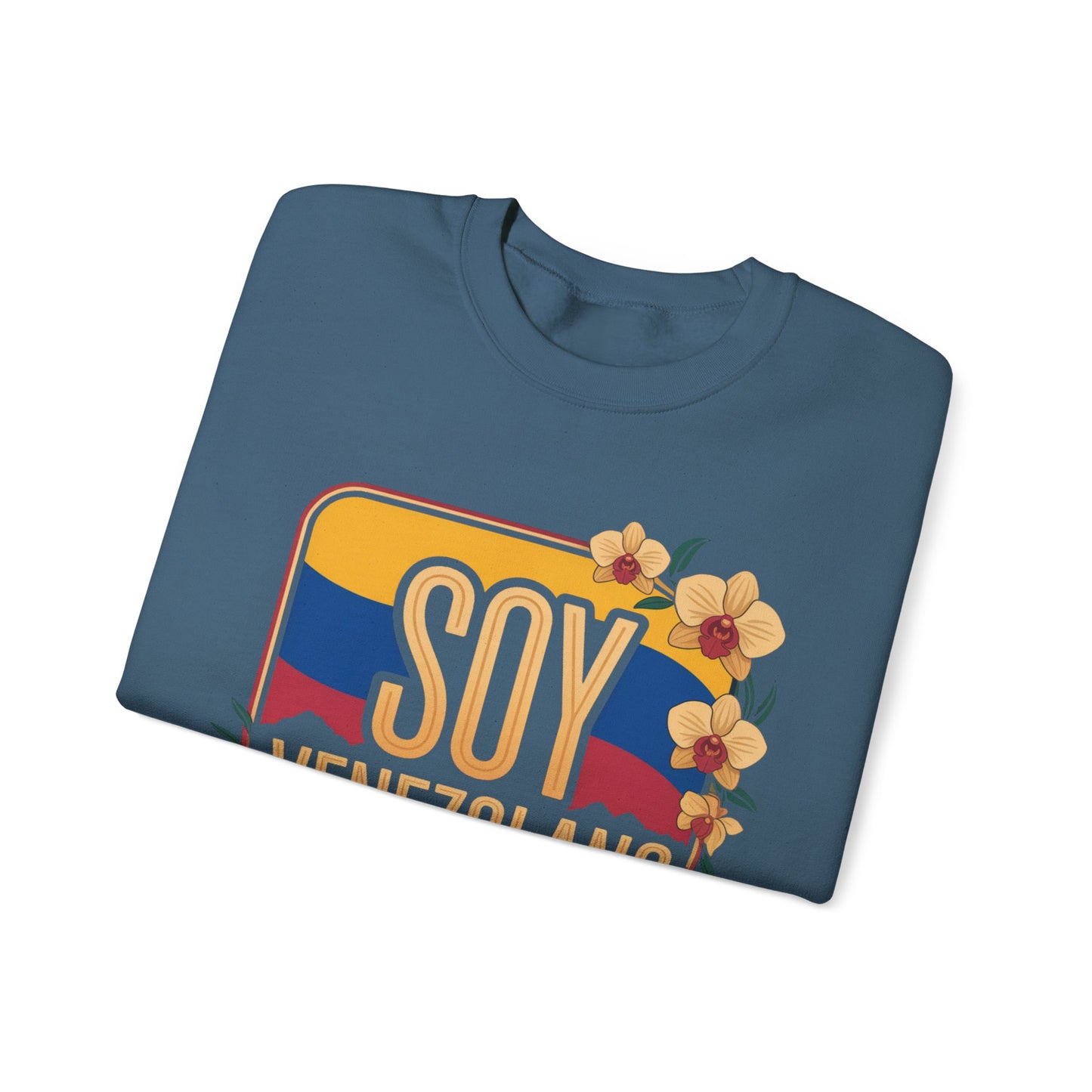 Venezuela Sweatshirt - Venezuelan Heritage Pride Sudadera - VZLA Flag Gift - Orgullo Venezolano Clothing
