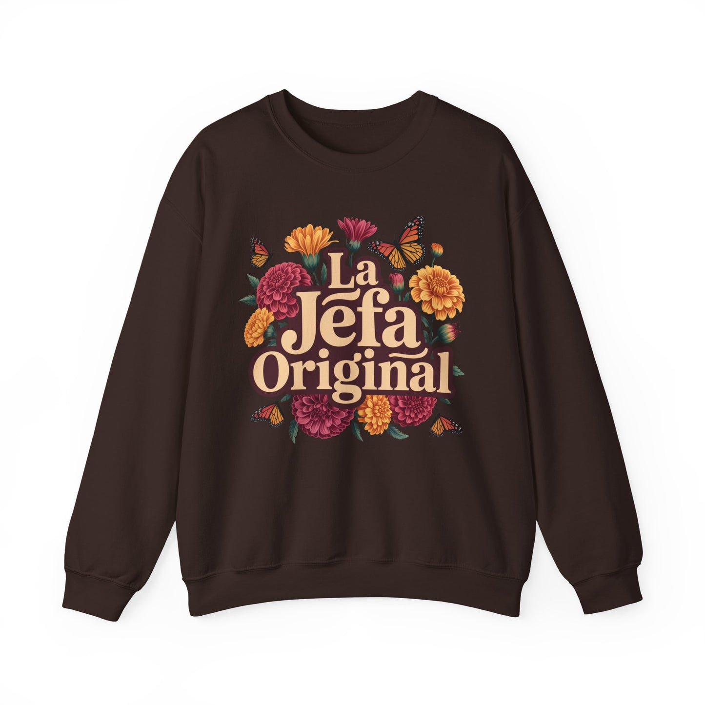 La Jefa Sweatshirt - Latina Boss Babe Gift - Mujer Fuerte Empowerment Hoodie - Feminist Gift for Her - Latina Pride Wear