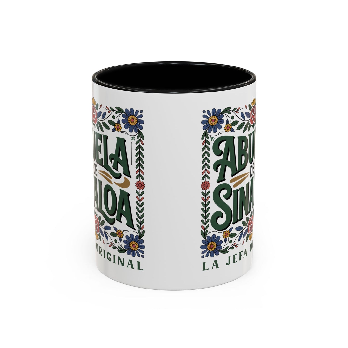 Abuela de Sinaloa - Spanish Grandma Coffee Cup Gift - Latino Family Abuela Love Mug - Hispanic Grandmother Regalo