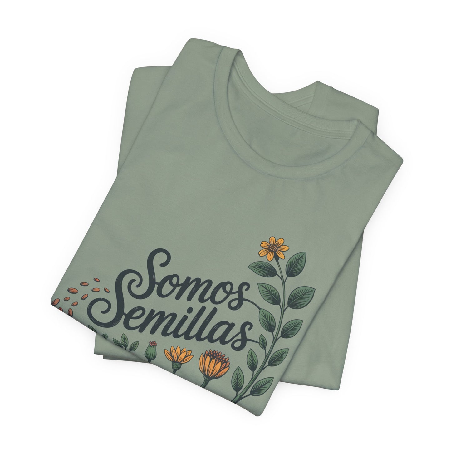 Somos Semillas T-Shirt | Latino Heritage Tee | Hispanic Culture Gift | Latinx Apparel | Somos Fuertes Shirt