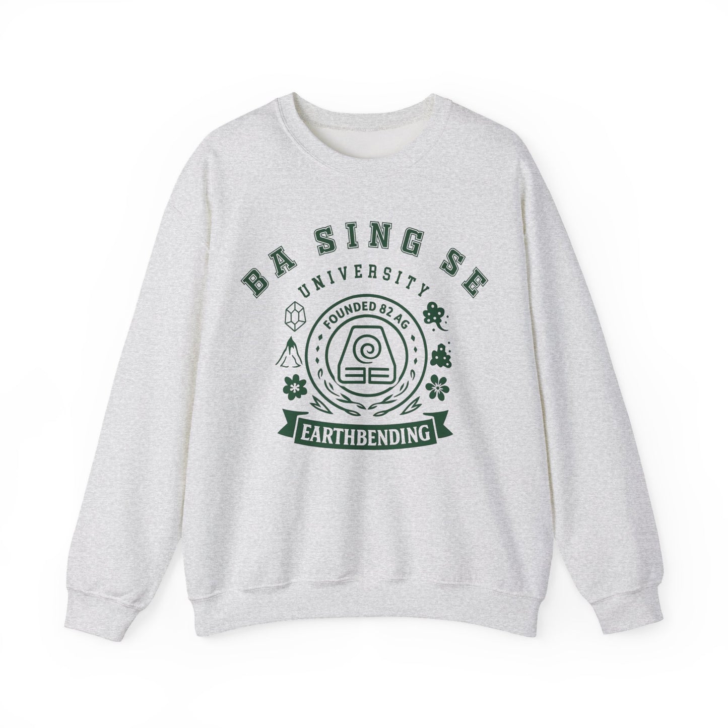 Ba Sing Se University Graphic Sweatshirt | The Last Airbender Shirt Gift, Anime Apparel | Fan Art
