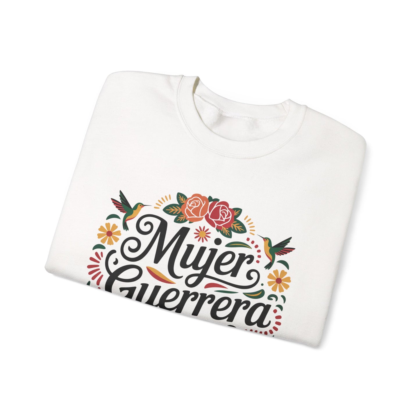 Mujer Guerrera Sweatshirt - Latina Power Hoodie Gift for Strong Women - Warrior Woman Shirt - Latino Heritage Wear