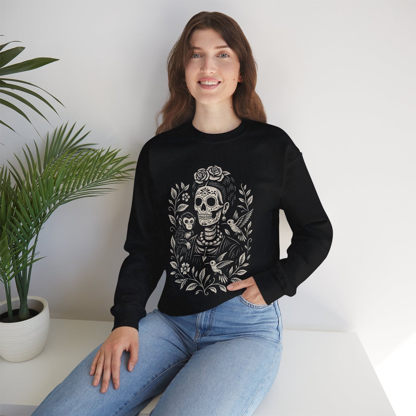 frida kahlo calavera sweater | Latina Empowerment | Latina Shirts