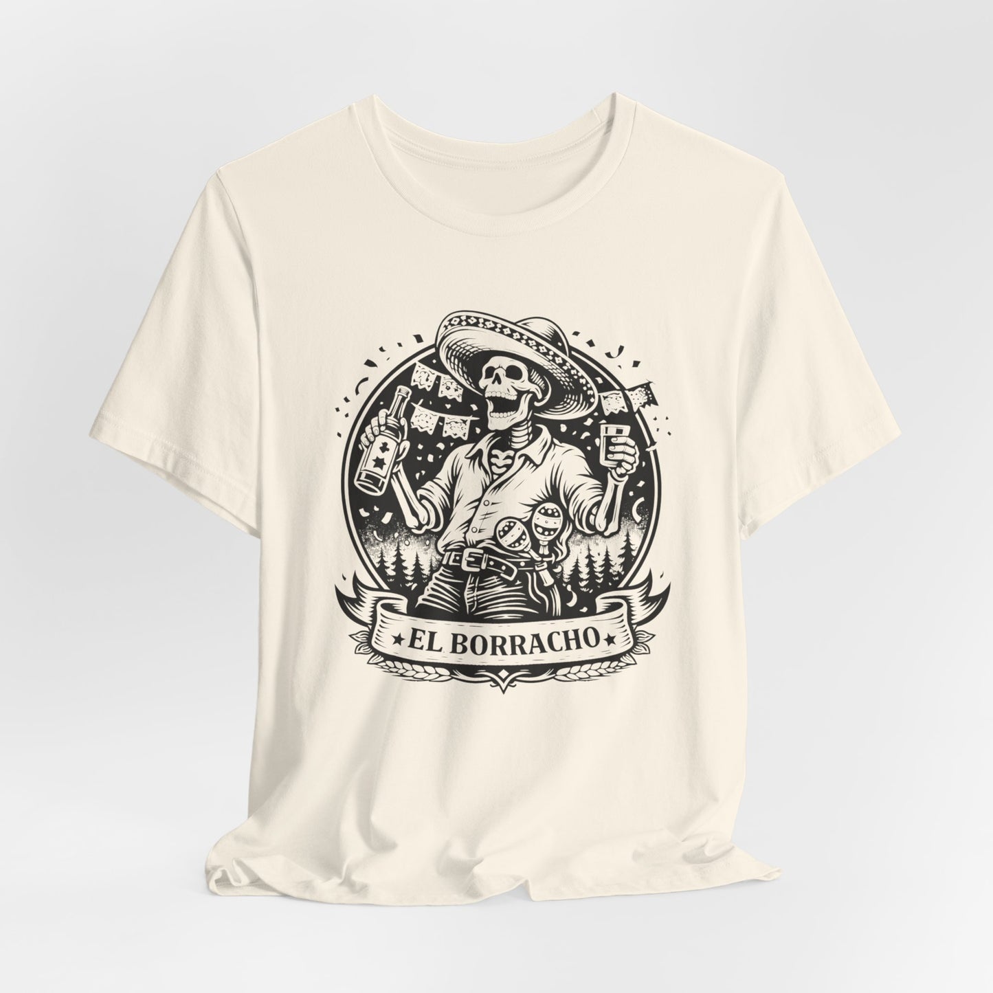 El Boracho T-Shirt - Funny Spanish Tee for Latino Heritage & Hispanic Culture - Mexican Saying Gift Shirt
