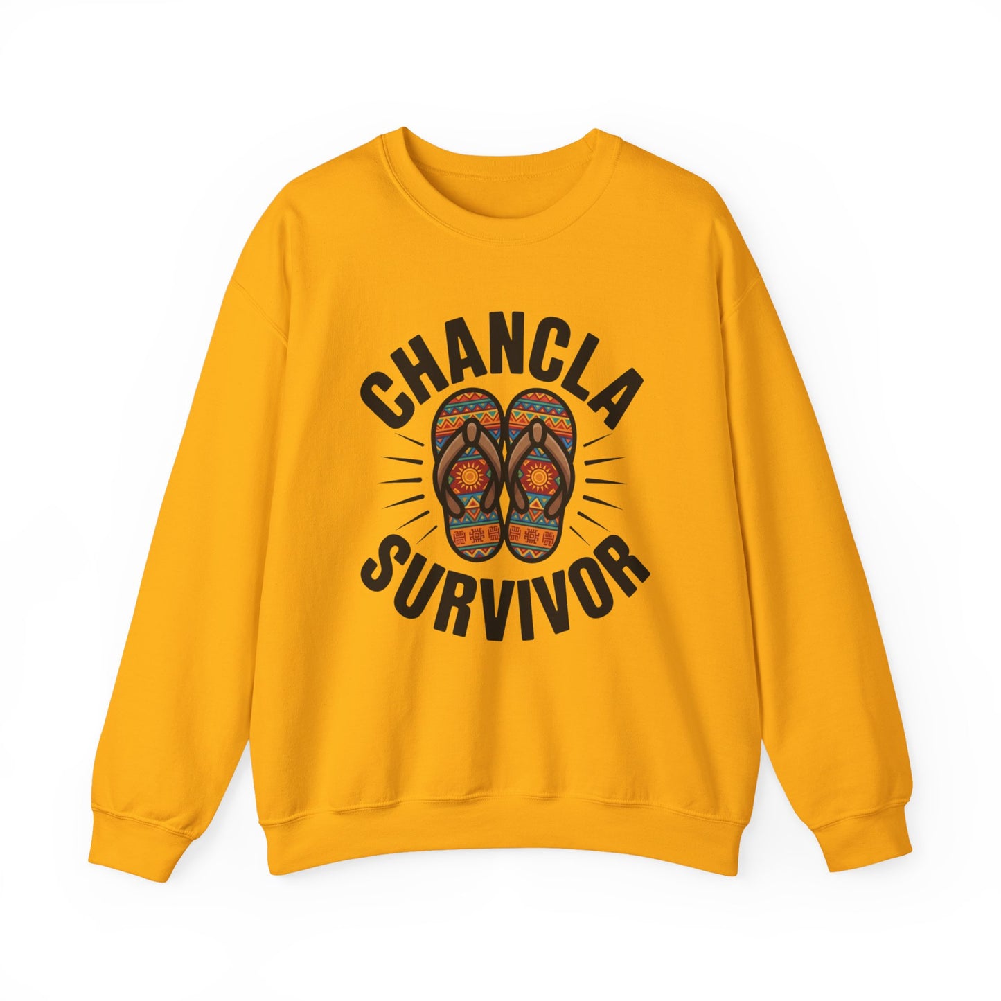 Chancla Sweatshirt - La Chancla Shirt - Latino Heritage Gift - Hispanic Pride Sudadera - Abuela Power - Mexican Humor