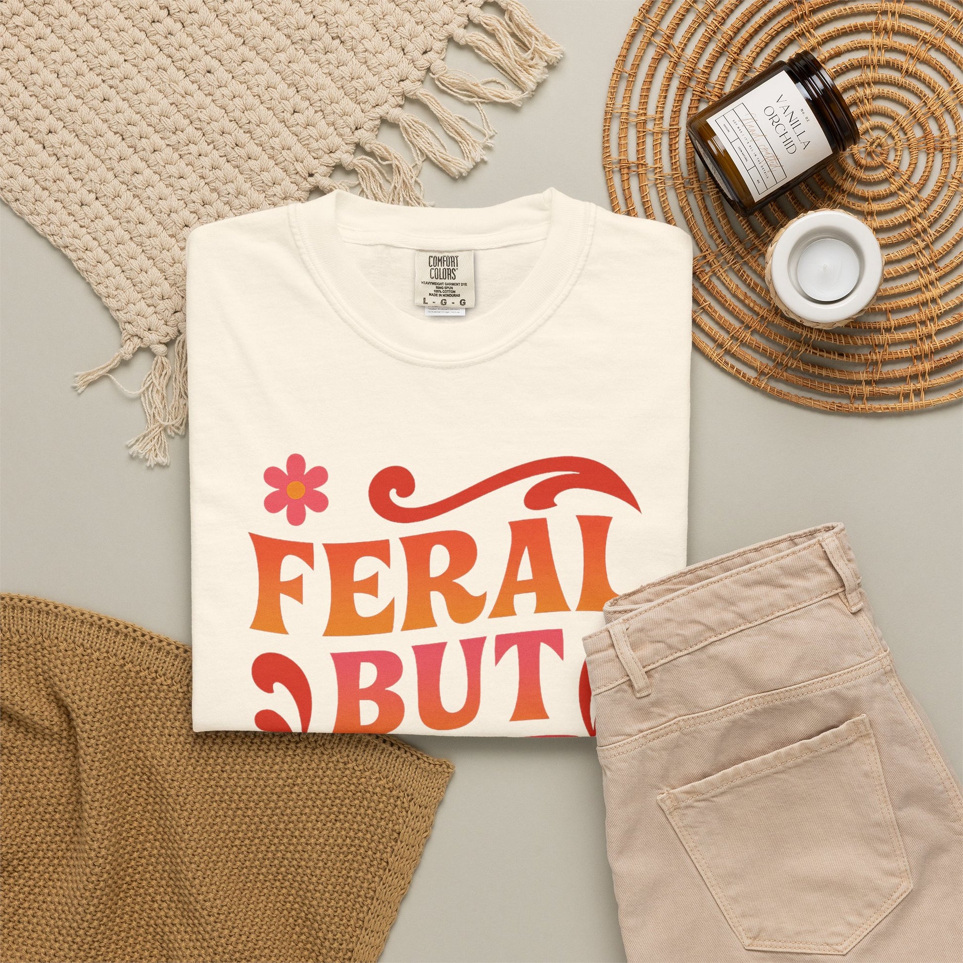 Feral but Fine Shirt T-Shirt — Feminist Tee (view 11 of 16)