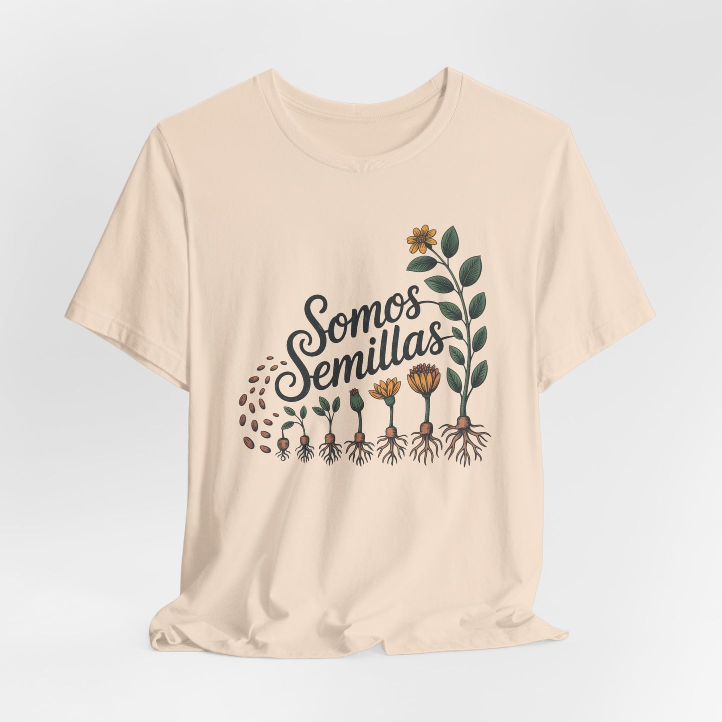 Somos Semillas T-Shirt | Latino Heritage Tee | Hispanic Culture Gift | Latinx Apparel | Somos Fuertes Shirt