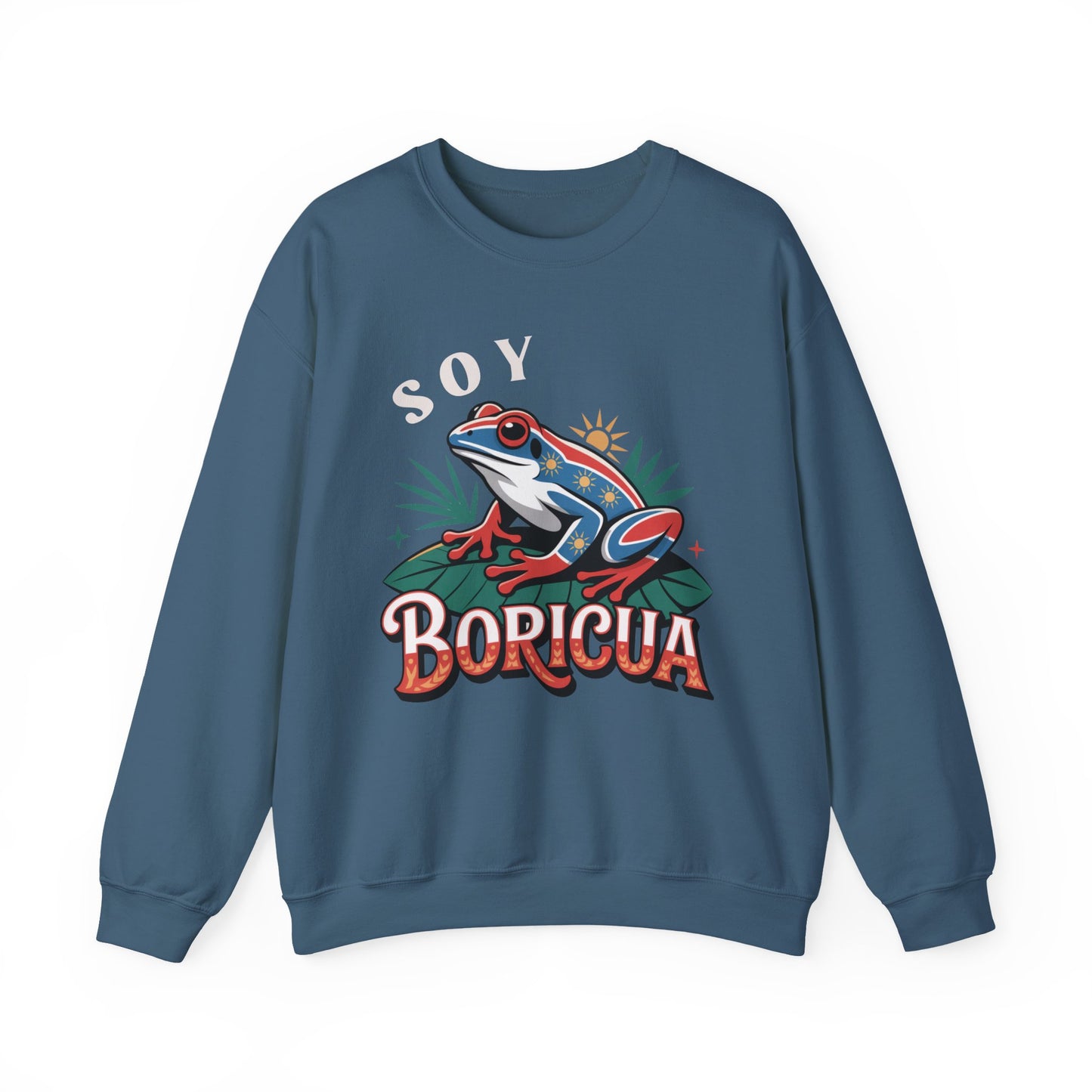 Boricua Sweatshirt - Puerto Rican Pride Hoodie Gift - Orgullo Boricua - PR Pride Wear - Isla del Encanto Clothing