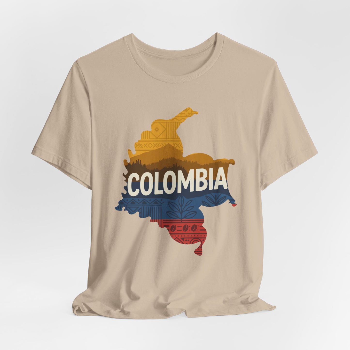 Colombia T-Shirt - Colombian Pride Tee - Orgullo Colombiano Shirt - Hispanic Heritage Gift - Colombia Amor