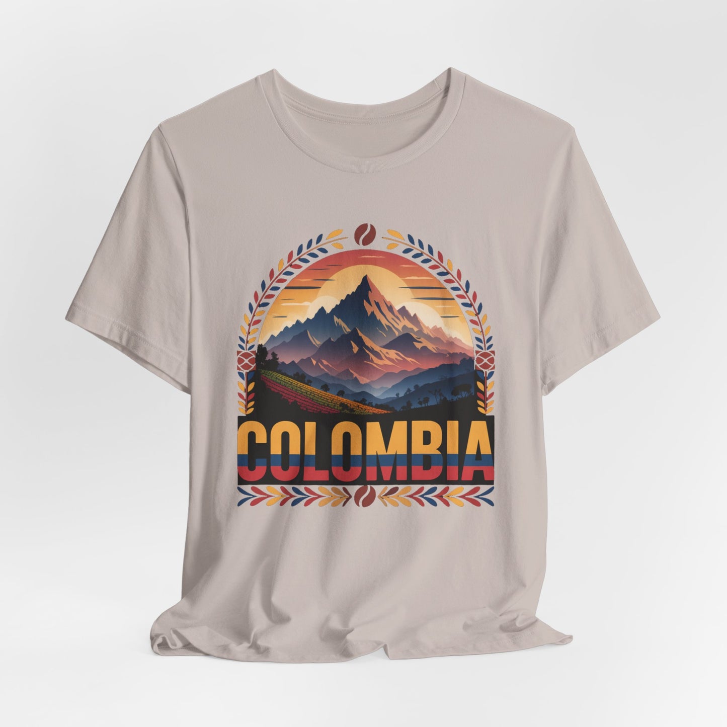 Colombia T-Shirt - Colombian Heritage Pride Tee - Orgullo Colombiano Gift - Mi Colombia Shirt - Hispanic Pride Apparel