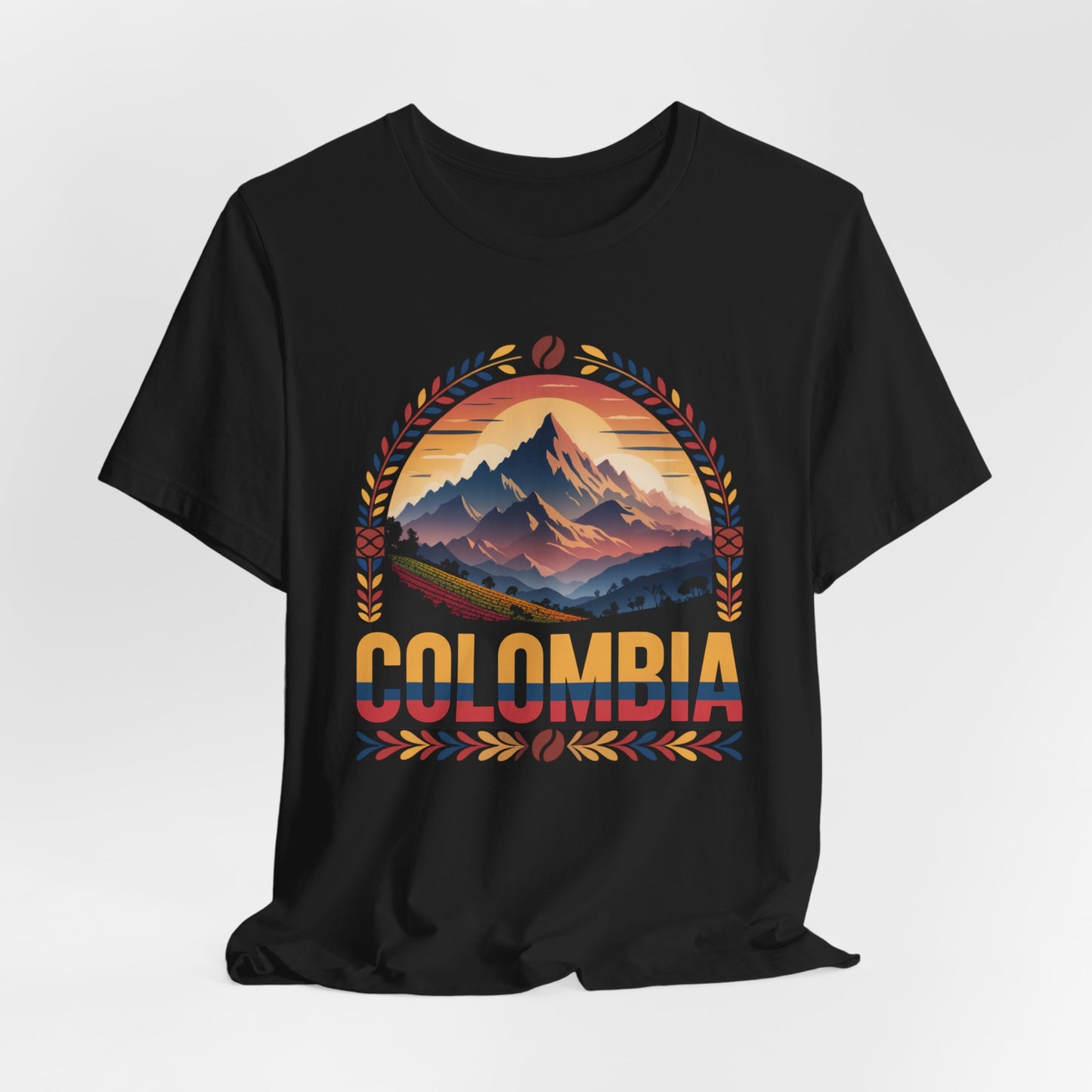 Colombia T-Shirt - Colombian Heritage Pride Tee - Orgullo Colombiano Gift - Mi Colombia Shirt - Hispanic Pride Apparel
