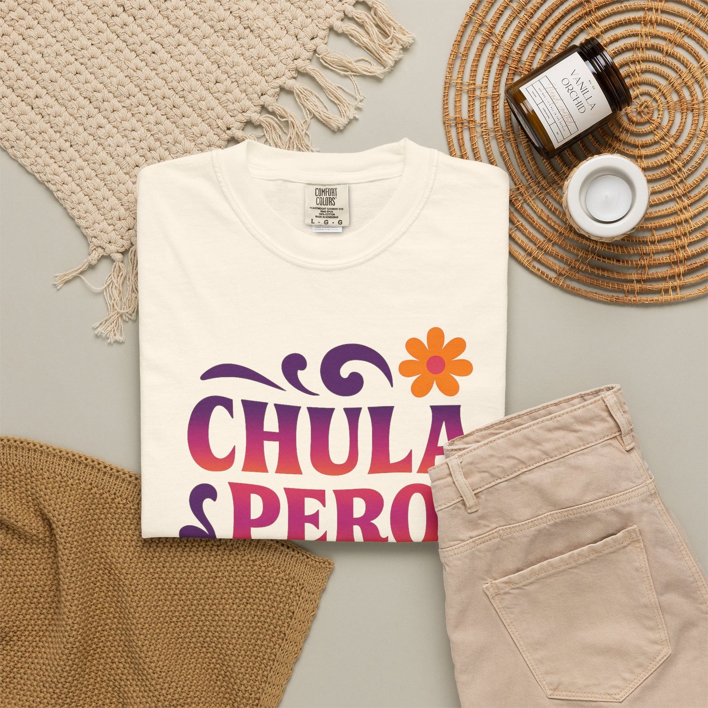 Chula Pero Chingona Shirt, Latina owned business support, brown business, activism tee, social T-Shirt (view 10 of 16)