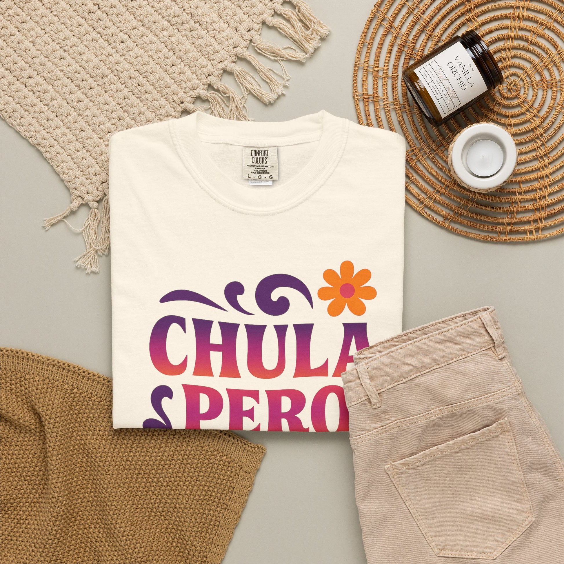 Chula Pero Chingona Shirt, Latina owned business support, brown business, activism tee, social T-Shirt (view 10 of 16)
