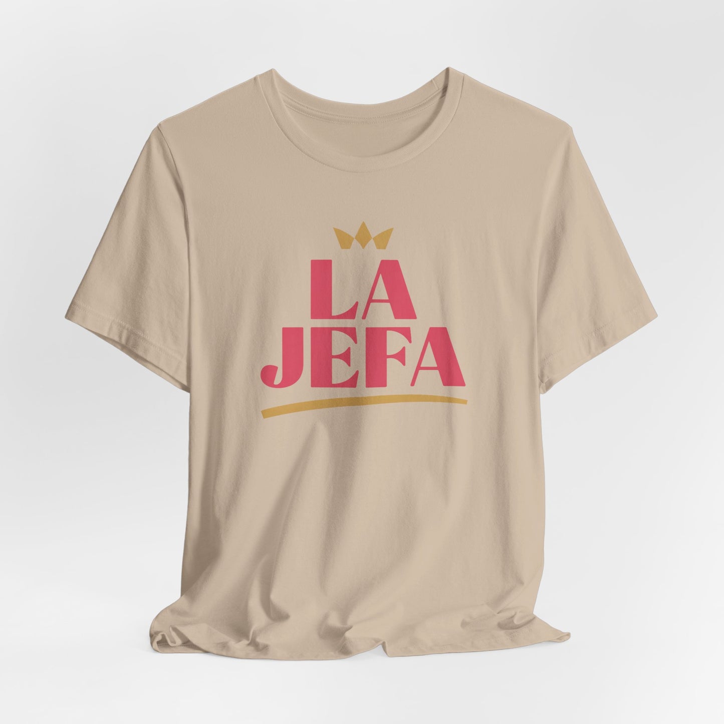 La Jefa T-Shirt - Latina Boss Lady Tee, Hispanic Pride Shirt, Empowerment Gift for Strong Mujer, Feminist Latina Tee