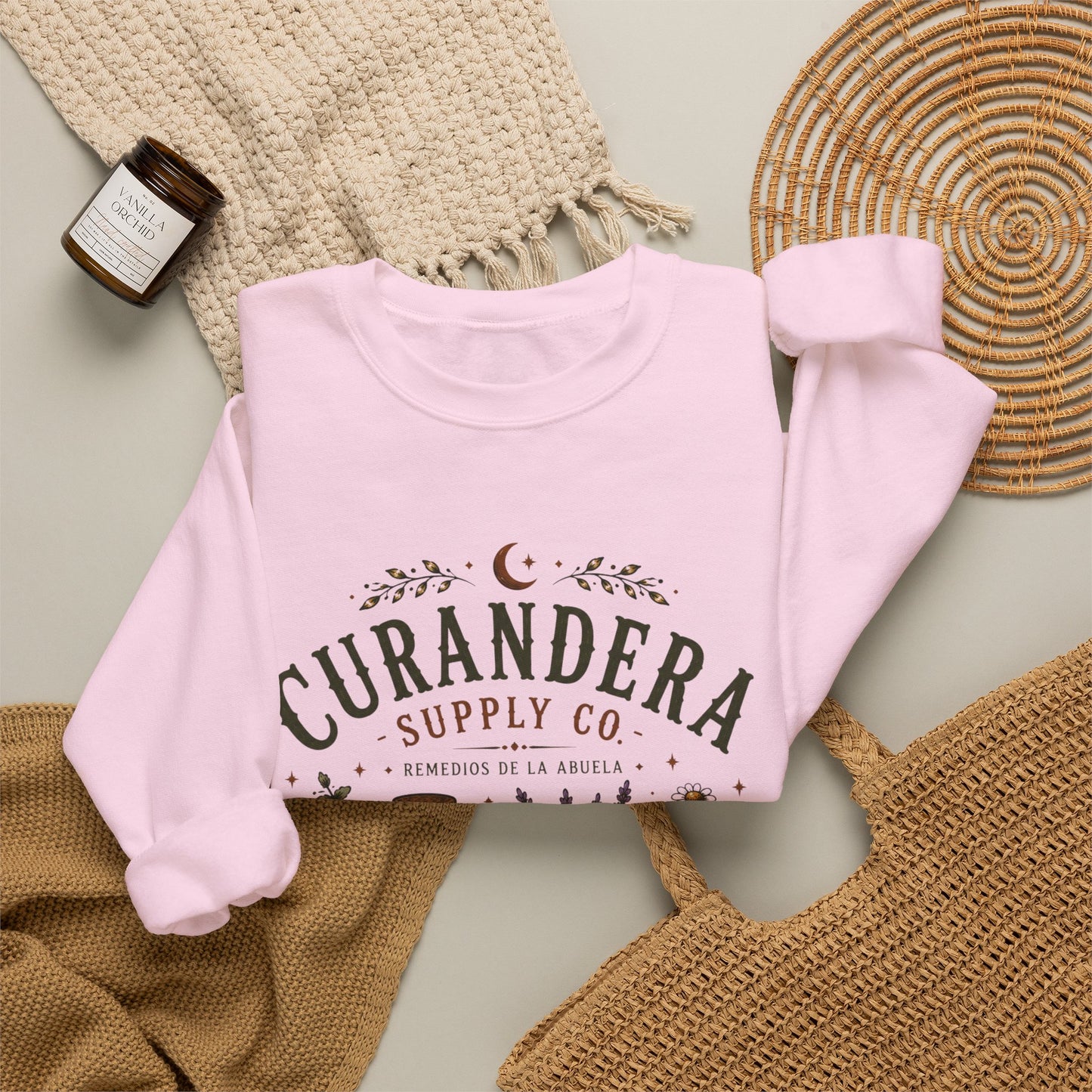 Bruja Sweatshirt - Latina Witch Magic Sudadera - Spiritual Gifts for Her - Mystical Latina Pride Hoodie