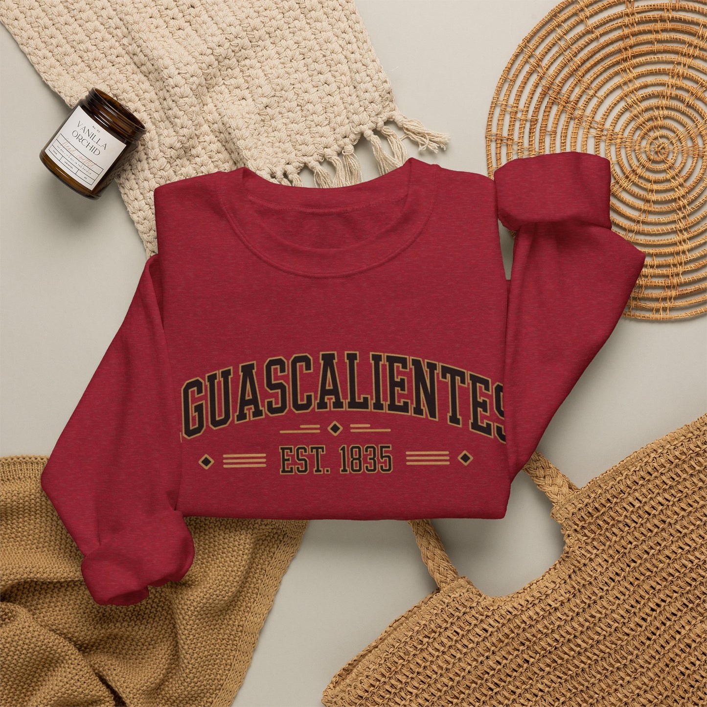 Aguascalientes Sweatshirt - Mexican Heritage Pride - Hidrocálidos Gift - Regional Mexico State Apparel